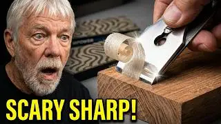 Diamond Stone Sharpening a $uper Rare Stanley No. 2 Plane