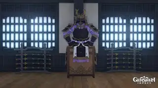 Genshin impact. Декор Инадзумы в чайнике.