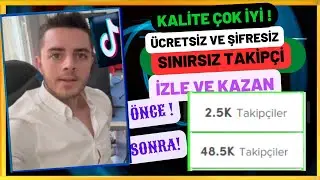 ÜCRETSİZ TİKTOK TAKİPÇİ HİLESİ - ÜCRETSİZ ŞİFRESİZ TİKTOK TAKİPÇİ HİLESİ 2025