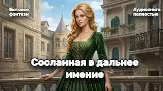 ✨ СОСЛАННАЯ В ДАЛЬНЕЕ ИМЕНИЕ🎶 АУДИОКНИГА ПОЛНАЯ 💖 Любовное фэнтези