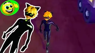 Miraculous Ladybug & Cat Noir-Big Cat Races- iOS, Android Gameplay - Mobile Gaming Mobile!