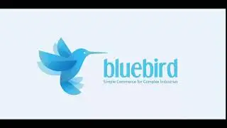 Blue Bird Logo Template