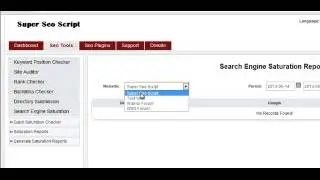 Search Engine Saturation Checker