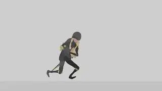 Run Animation Blender