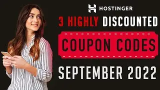 Hostinger Coupon Code 2022: Top 3 High Discount | 95% OFF | September | ✅ 100% Working