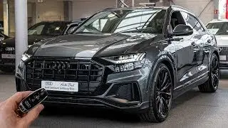 2022 Audi Q8 50 TDI quattro (286hp) - Sound, Interior and Exterior details!