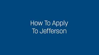 How to Apply to Jefferson Community & Technical College Online