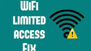 Limited Acces! No Internet | Fix It | 100% Working