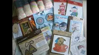 Покупки из Мира вышивки. Черная пятница