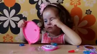 Детский МАКИЯЖ. Как накраситься в 2 ГОДА. Косметика Frozen.