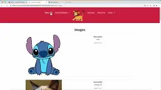 Image Database Web App - CS50 Final Project