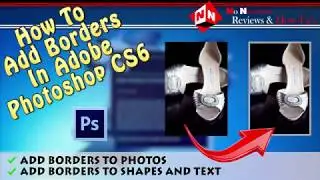 How To Add Borders To Pictures & Shapes In Adobe Photoshop CS6