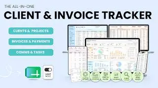 Client & Invoice Tracker for Google Sheets Tutorial
