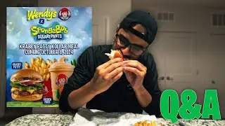 KRABBY PATTY TASTING! - Q&A VLOG! - IS THE KRABBY PATTY GOOD?