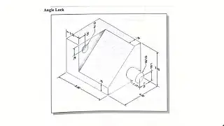 Angle lock design an assignment for SolidWorks Learner | Oboshor School