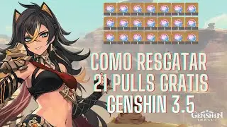 Como Resgatar 21 Destino Entrelaçados ( PULLS GRATIS)  - Genshin Impact -
