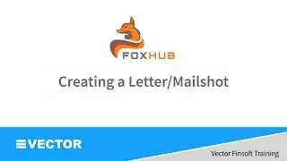 Creating a Letter/Mailshot