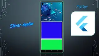 Flutter Sliver-App-Bar || Speed Code || How to create Sliver app bar in flutter ?