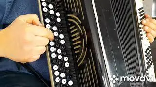Разбор на баяне русской народной песни 