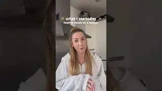 What I ate today ✨ Healthy meals on a budget uk ✨