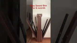 Sword box. For 6 swords.