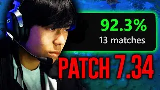 ANA achieves a near PERFECT Win Rate with this hero in patch 7.34