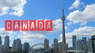 Travel in Canada 1 ♥ Toronto CN Tower, Quebec City Waterfall