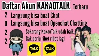 HOW TO REGISTER KAKAOTALK ACCOUNT 2022 BANNED❌