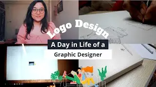 A day in Life of a Graphic Designer | Logo Design Vlog 😉💁‍♀️☺