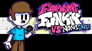 Friday Night Funkin - Vs Nonsense - Nonsense (Easy Ukulele Tabs Tutorial)