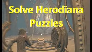 How to Solve Herodiana's Puzzles 1 2 3 - Hall of Herodiana Solution Hogwarts Legacy Sidequest