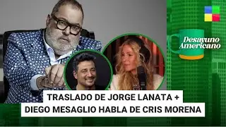 Traslado de Jorge Lanata + Diego Mesaglio y Cris Morena 