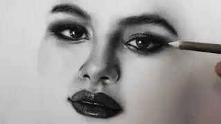 How to Draw Lips, Eyes & Nose