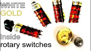 WHITE GOLD inside rotary switches 