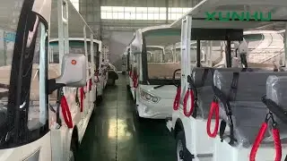XUNHU electric sightseeing bus show