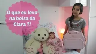 O que eu levo na bolsa de viagem da minha bebê Reborn Clara