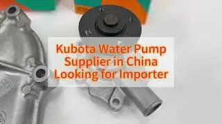 Brand New Genuine Kubota Water Pumps for Various Engine Models.