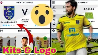 Make Kerala Blaster FC Kits & Logo 2021 DLS2021 | Dream League Soccer 2021 Kit & Logo