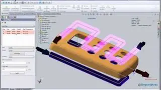 SimpoeWorks - Simulação de Injeção de Plástico - Part 1