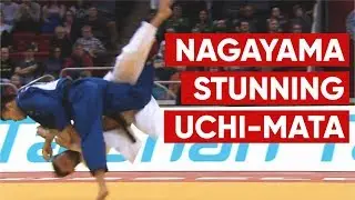 Stunning Uchi Mata from Ryuju Nagayama