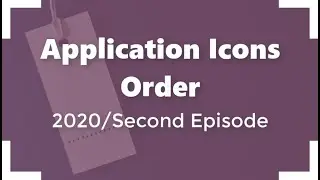 How to change the application icons order in Odoo - Second Episode