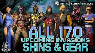 ALL 2025 MK1 Invasions Skins & Gear [170 NEW Items] Mortal Kombat 1