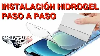Instalación  protector de pantalla hidrogel paso a paso para celular iPhone, Samsung, Xiaomi etc.