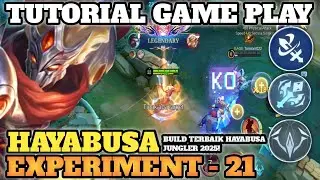 CARA INSTANT HAYABUSA FULL STACK SKYPIERCER! 17 KILL! EASY BRO! #oldladygaming #mlbb #hayabusa