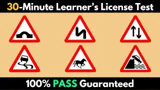 Full 30 Minute Learner's License Test: PART 1 | Real Test Questions | South Africa