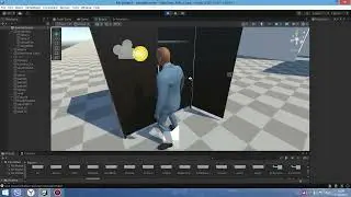 Тест ИИ врага и системы пряток в Unity