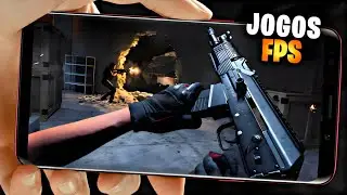 Os 10 MELHORES JOGOS de TIRO/FPS para Celular Android
