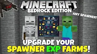 How To Easily Upgrade ANY MOB SPAWNER Farm In Minecraft! 