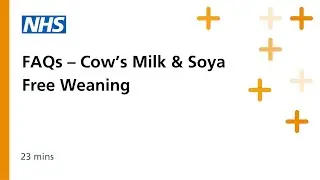 Frequently Asked Questions: Cow's Milk & Soya Free Weaning 2021