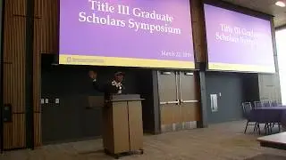 Dr. Langston Clark: “Joy in Graduate Education" (N.C. A&T Spring 2019 Title III Graduate Symposium)